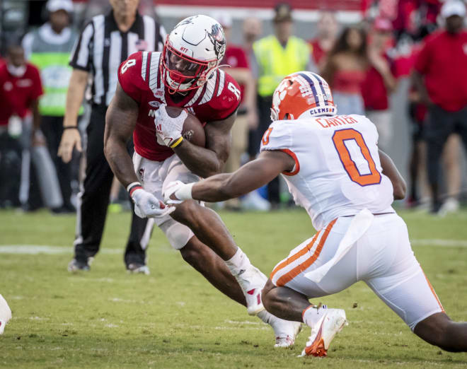 NC State Wolfpack football running back Ricky Person Jr.