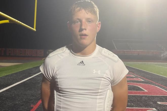 Grant Beerman camped at Notre Dame in June and plans to visit the Irish this season. The 2025 linebacker doesn't hold an offer from Notre Dame but reports several Power-Five offers including Boston College, Cincinnati, Duke, Pittsburgh and Purdue.. (Charleston Bowles, Inside ND Sports).