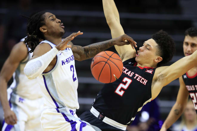 Cartier Diarra and Kansas State will look to avoid a season sweep by Texas Tech.
