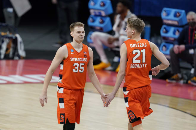 Buddy Boeheim and Marek Dolezaj