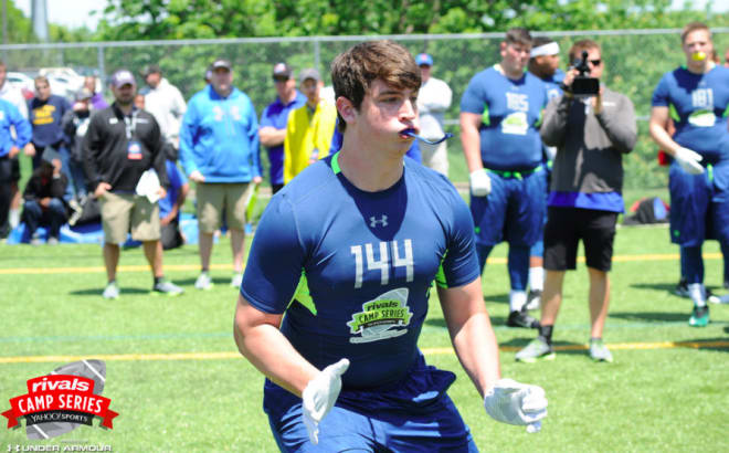 Notre Dame's first line commit in the 2018 class was Brentwood (Tenn.) standout Cole Mabry.