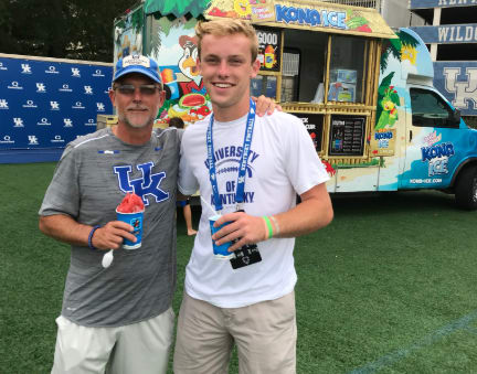 Beau Allen at a UK cookout over the summer