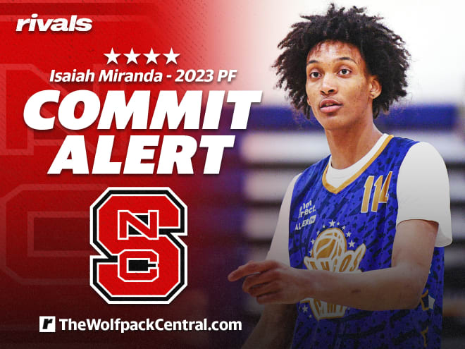 NC State landed senior post player Isaiah Miranda of Pawtucket, R.I., who will join the team at mid-semester.