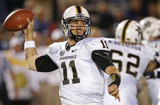 Jordan Rodgers led the Commodores to two bowl games and one bowl victory.