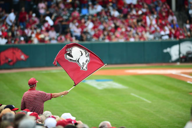 Arkansas has announced a 54-game schedule for the 2022 baseball season.