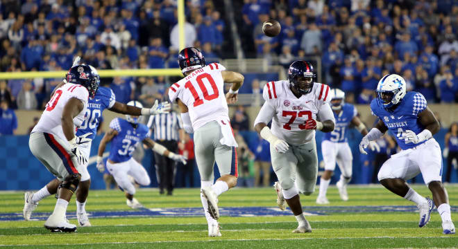 The Cats and Rebels squared off in a thriller at Kroger Field in 2017.