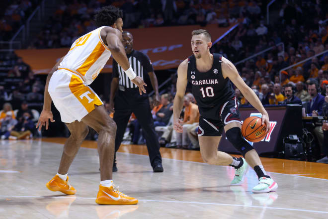 Erik Stevenson is South Carolina's leading scorer.