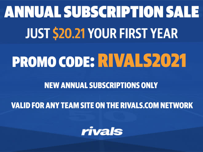 Save 80% on a new annul subscription to GOAZCATS.com by using the promo code "RIVALS2021" right now. Code valid until 12.3.21