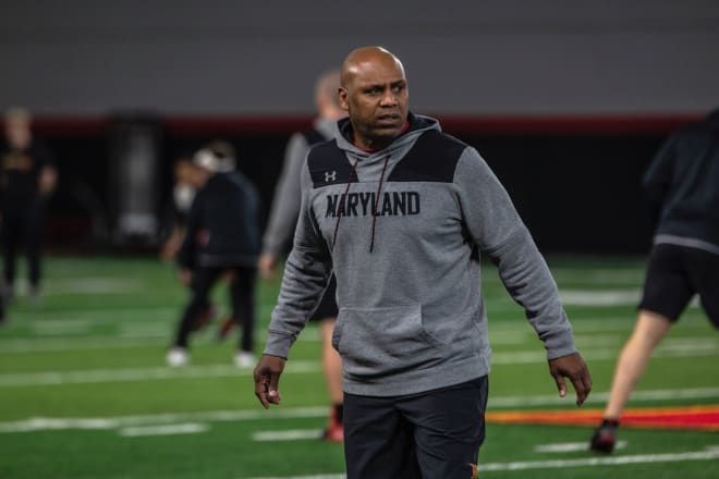 NC State Wolfpack football receivers coach Joker Phillips