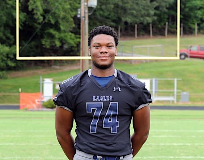 East Forsyth offensive lineman Jaden Lindsay is the latest to receive an East Carolina football offer for 2021..