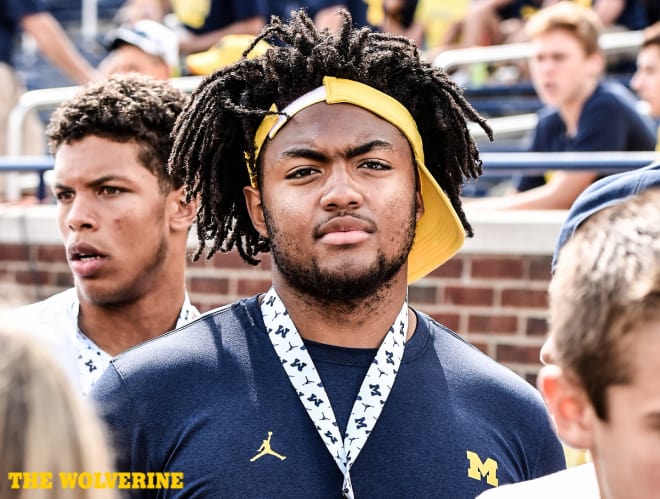 Three-star defensive lineman Tyrece Woods announced via Twitter that he has decommitted from Michigan.