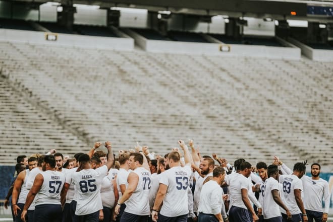The West Virginia Mountaineers football team has been growing closer in the off-season.