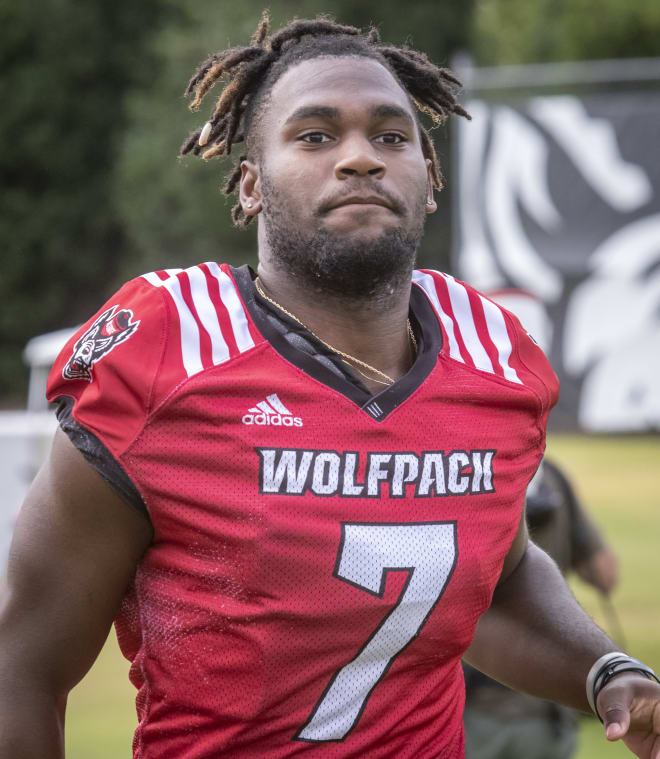 NC State Wolfpack football running back Zonovan 'Bam' Knight is making a name for himself