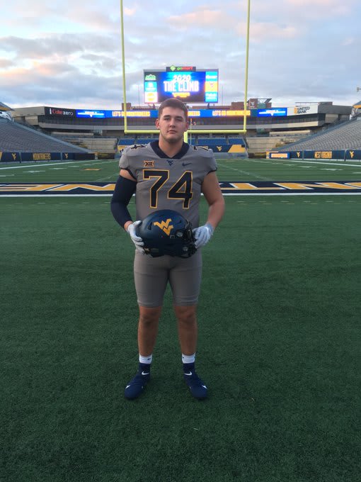 Milum has committed to the West Virginia Mountaineers football program. 
