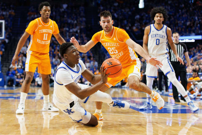 Tennessee dropped its fifth conference game at Kentucky last Saturday in Lexington. 