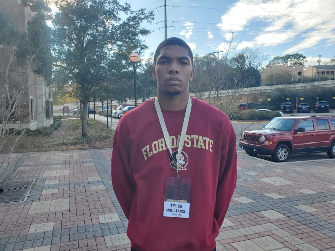 Four-star WR Tyler Williams connects with QB Chris Parson, loves visit. 