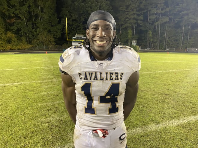 NC State senior commit Jonathan Paylor of Burlington (N.C.) Cummings played in front of NCSU coach Dave Doeren and assistant coach Joker Phillips on Friday at Pittsboro (N.C.) Northwood.