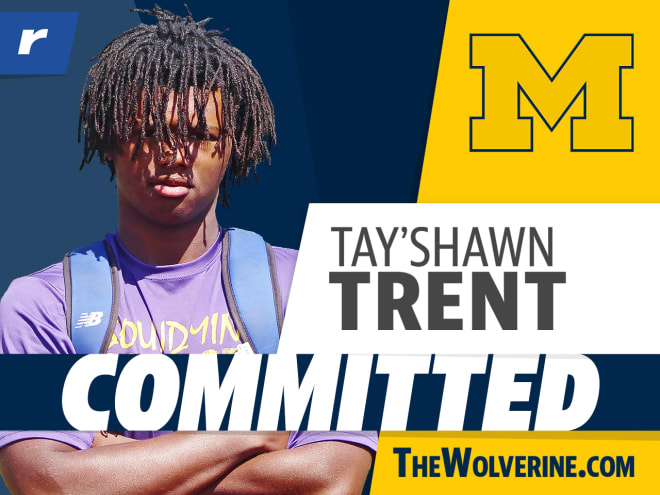 Four-star Tay'Shawn Trent committed to Michigan on Wednesday