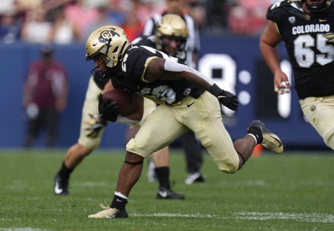 Colorado running back Jarek Broussard