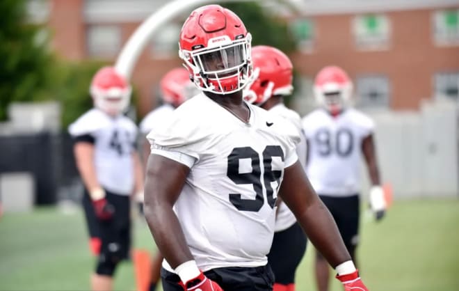 Redshirt freshman Zion Logue is ready to find his niche on the defensive line.