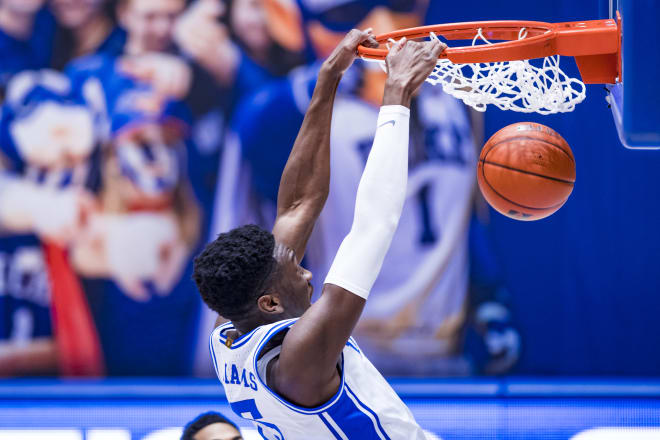 Mark Williams finished with 11 points, 5 rebounds and 2 blocks in just 14 minutes of action.