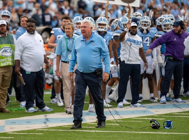 UNC junior LB Cedric Gray appreciates head coach Mack Brown backing him after a questionable flag.