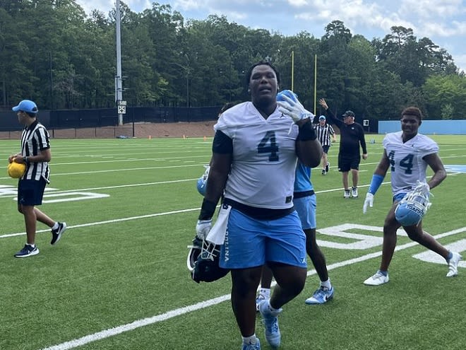 THI was on hand Friday for UNC's first football practice of fall camp, and inside is plenty of intel on the Tar Heels.