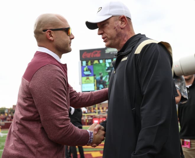 Coach Jeff Brohm posted his second win against Minnesota. 