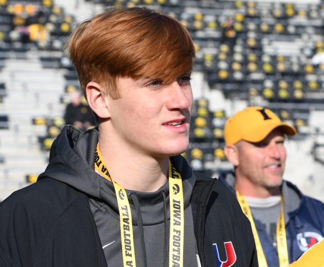 Urbandale defensive end Max Llewellyn added an offer from the Iowa Hawkeyes today.