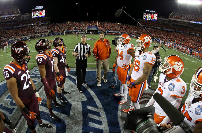 The Hokies and Tigers will meet in Lane with Clemson again favored