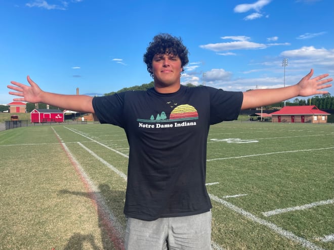 2023 four-star offensive tackle Sullivan Absher and South Point High are 5-0 to start the 2022 season.