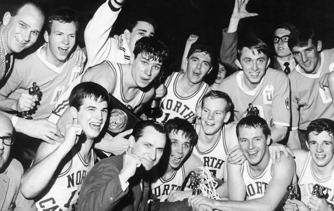 THI looks at the top UNC basketball teams ever, focusing here on the 1967 Tar Heels.