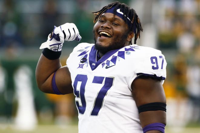 Former TCU defensive tackle Earl Barquet is transferring to USC.