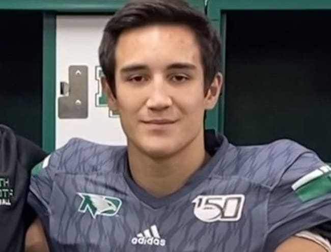 Junior wide receiver Matteo Bonnin currently has five scholarship offers.