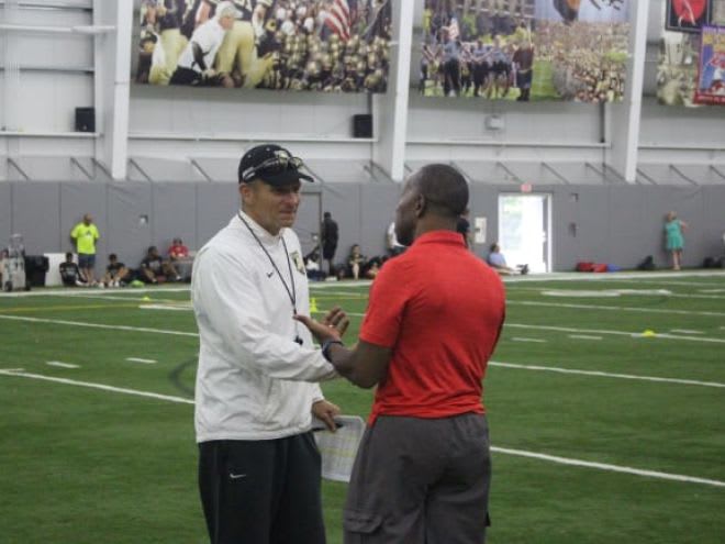 Army Head Coach Jeff Monken & GBK Publisher Charles Grevious