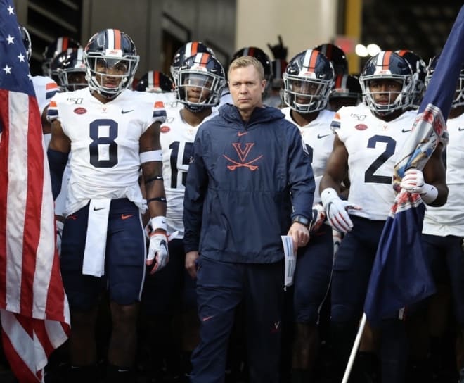 Bronco Mendenhall believes the Wahoos will play football this fall.