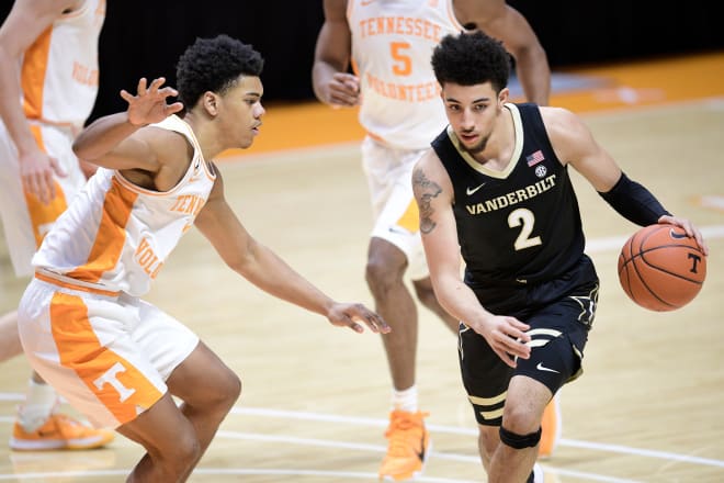 Vanderbilt's Scotty Pippen Jr. is the SEC's second-leading scorer.