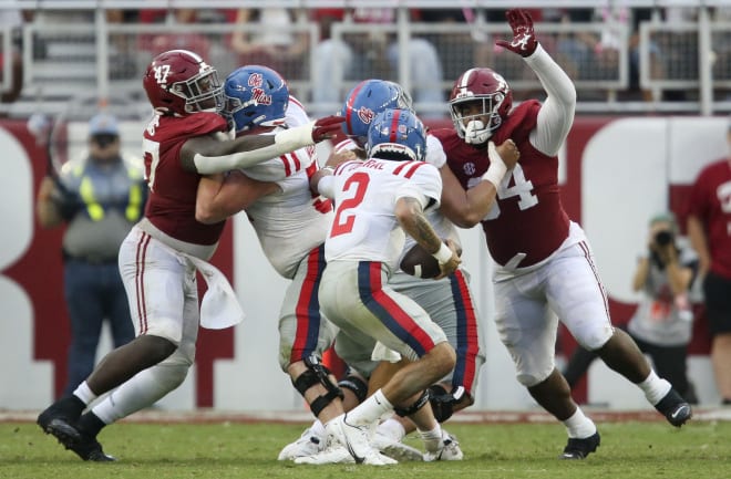 Mac Jones is impressing in Mobile during Senior Bowl practice