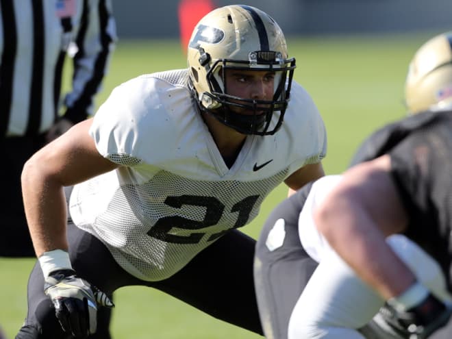 Markus Bailey will be the leader of Purdue's defense, starting in the spring. 