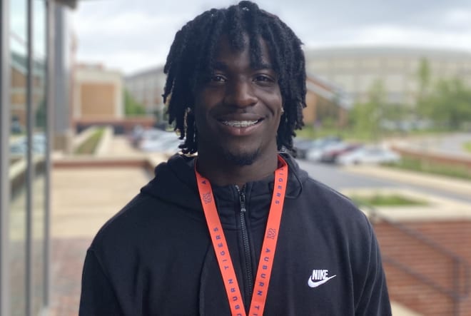 Jalewis Solomon visited Auburn Monday.