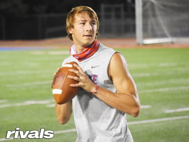 Texas quarterback Cade Klubnik is high on Florida State's board for 2022.