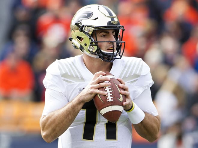 David Blough's four-game streak ranks as one of the most prolific in Purdue football history. 