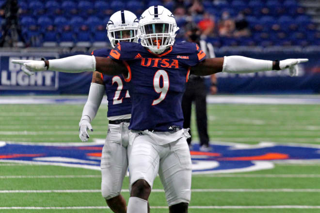 Clarence Hicks had five tackles on Saturday but his fourth quarter forced fumble that teammate Jamal Ligon recovered saved the day for UTSA.