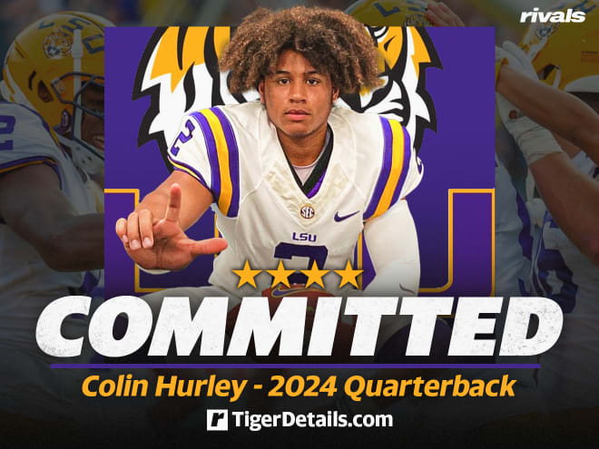 Rivals.com - Newly classified 2024 Florida QB Colin Hurley covers LSU