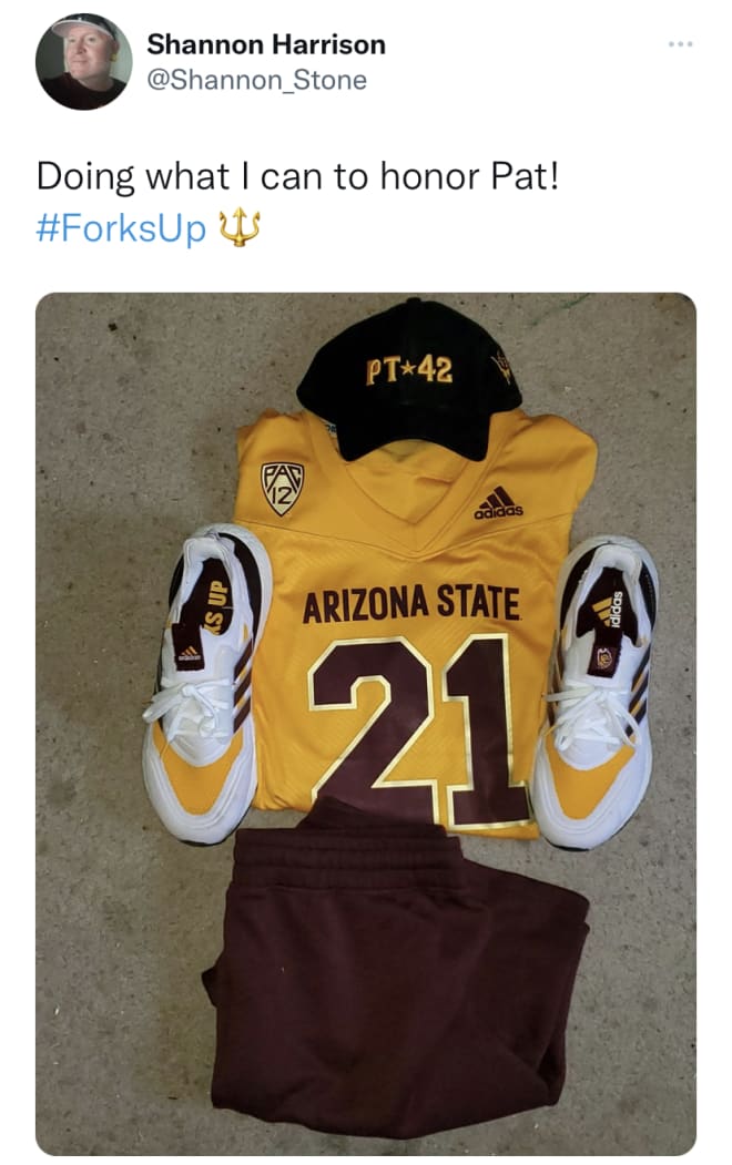 ASU unveils Pat Tillman throwback Adidas uniforms