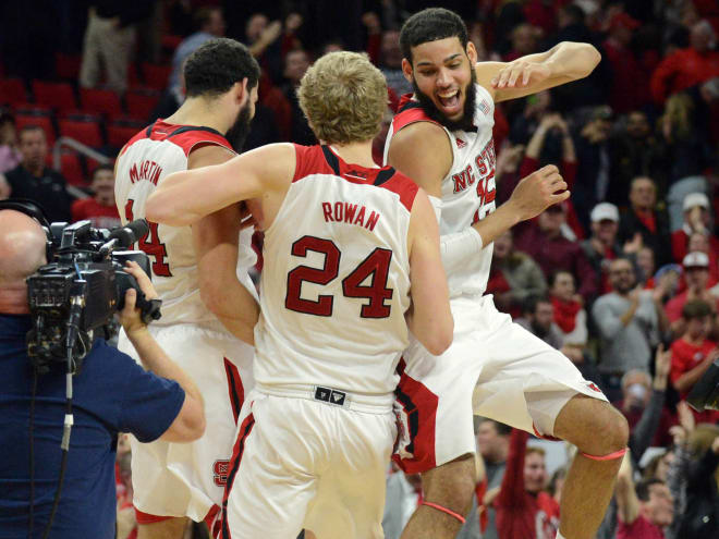 Sophomore wings Cody and Caleb Martin will transfer from NC State