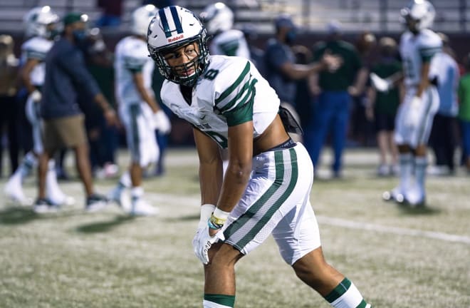 Irmo (S.C.) Dutch Fork wide receiver and Notre Dame Fighting Irish football recruiting target Antonio Williams