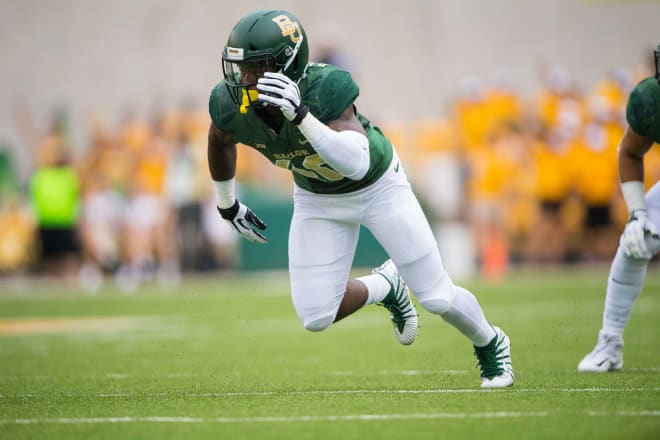 Deonte Williams started four games as a redshirt freshman at Baylor in 2017.