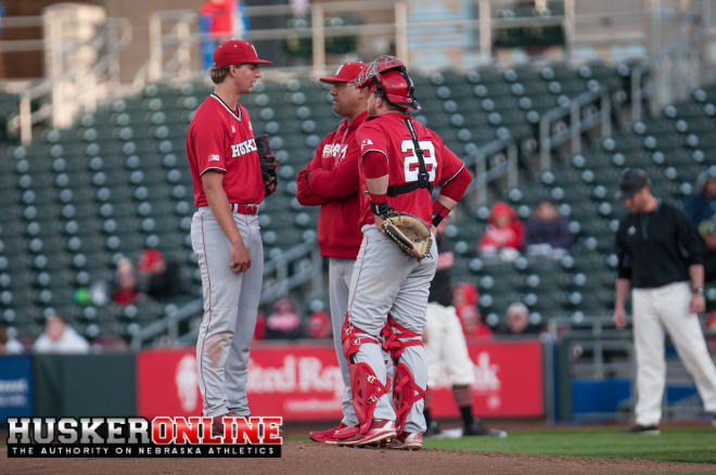 Ethan Frazier was the only one of eight Nebraska relievers to not allow an RBI in the 15-14 loss.