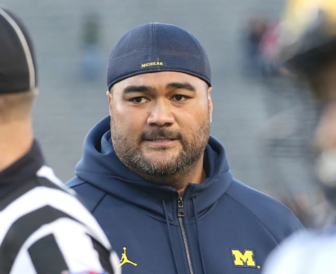 Michigan Wolverines football defensive line coach Shaun Nua coached at Arizona State last season, and at Navy from 2012-2017.